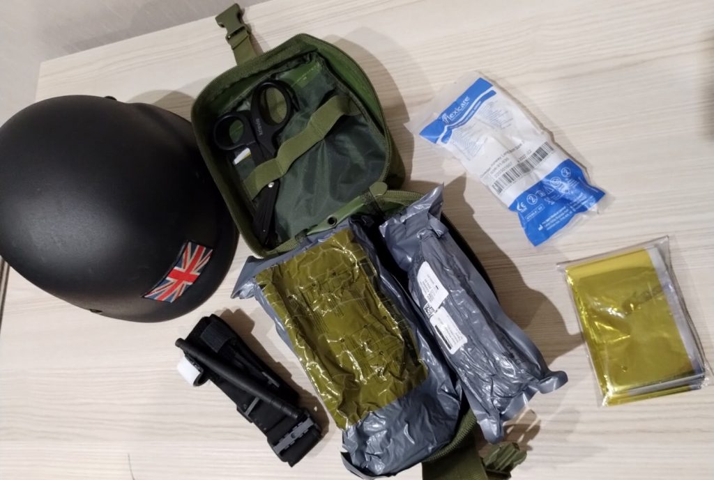 Oleg Dmitriev's Frontline Volunteer First Aid Kit