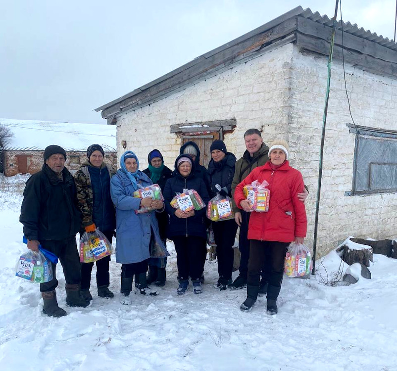 Sunflower Scotland distributes humanitarian aid in Virivka, Kharkiv Oblast 2