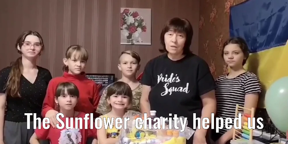 THANK YOU video - follow up from Ukrainian fostering families, adopted orphan children saying thank you