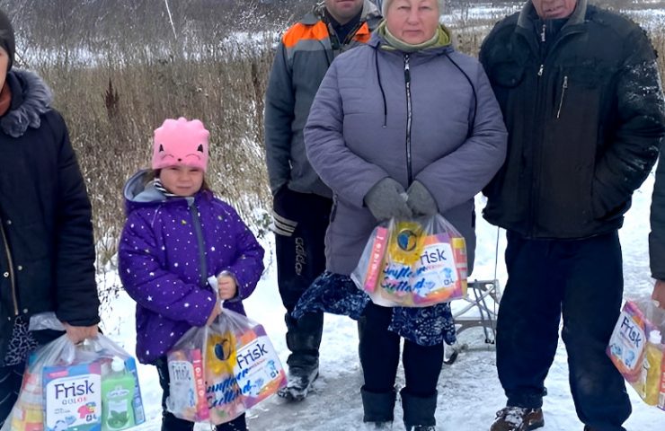 Sunflower Scotland delivered aid to Virivka near Vovchansk, Kharkiv region, Ukraine