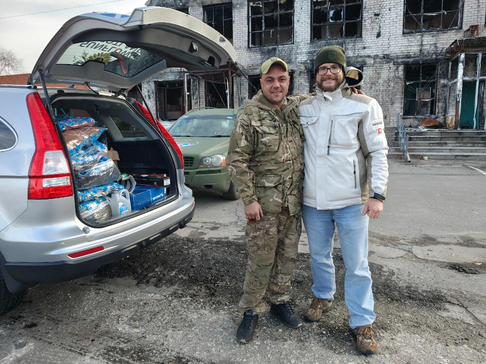 2024-11-22 Sunflower Scotland brings vehicle spare parts to Khartiya
