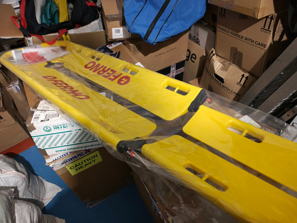 FERNO folding stretcher for evacuation