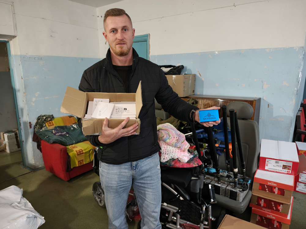 Ihor, head of NGO Strong and Free, Kherson