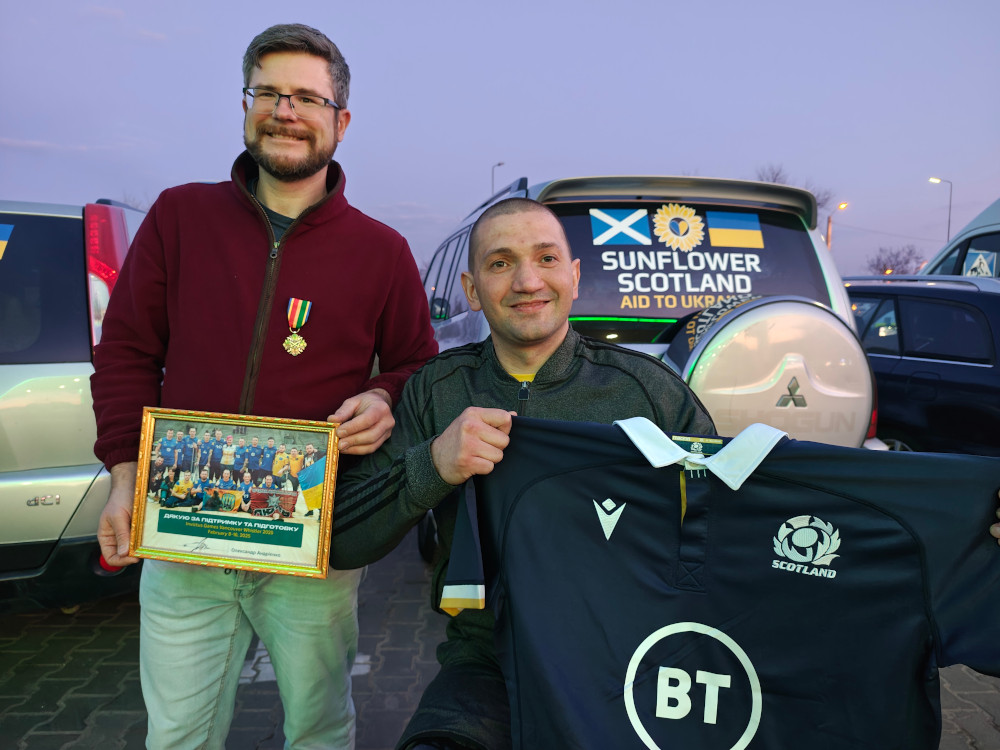 Oleg Dmitriev and Oleksandr Andriienko