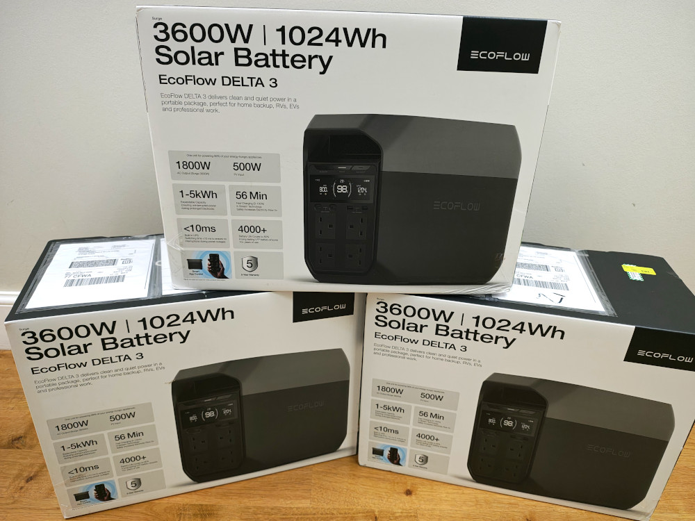 Ecoflow batteries for 34th Brigade