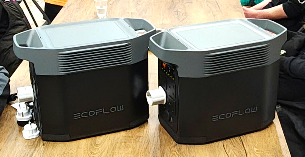 Sunflower Scotland donates Ecoflow batteries for KRYLA art hub and shelter, Kherson city