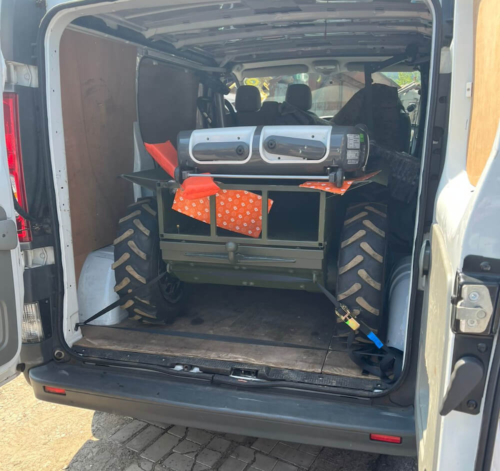 Sunflower Scotland delivers TarGun-200 drone to Kharkiv