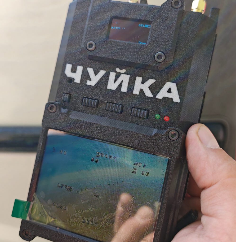 Video of Russian drone attacking Kherson