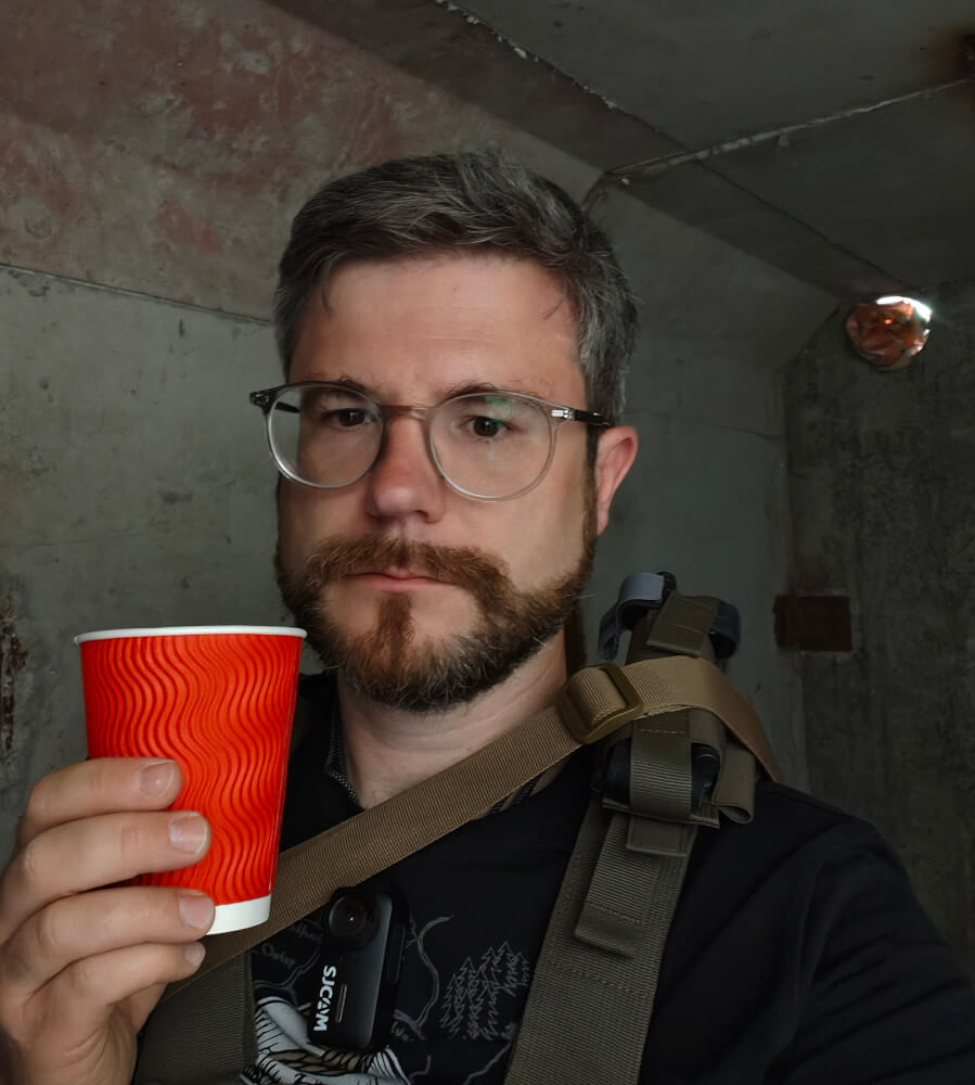Oleg in a Shelter in Kherson