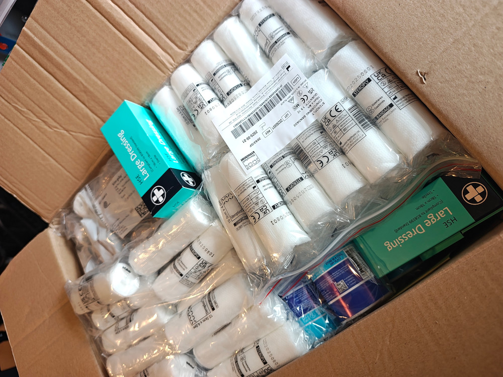 Medical supplies for Kramatorsk