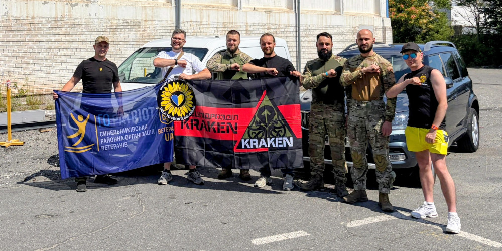 Sunflower Scotland donates two vehicles to Kraken in Zaporizhzhia, August 2026